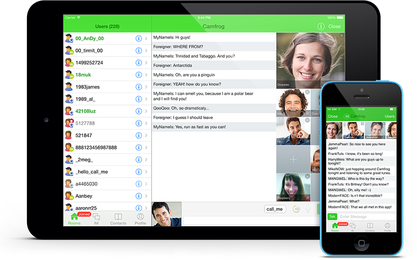 Camfrog video chat ver 5.5.236